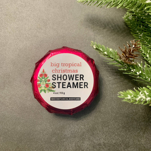 Big Tropical Christmas Shower Steamer