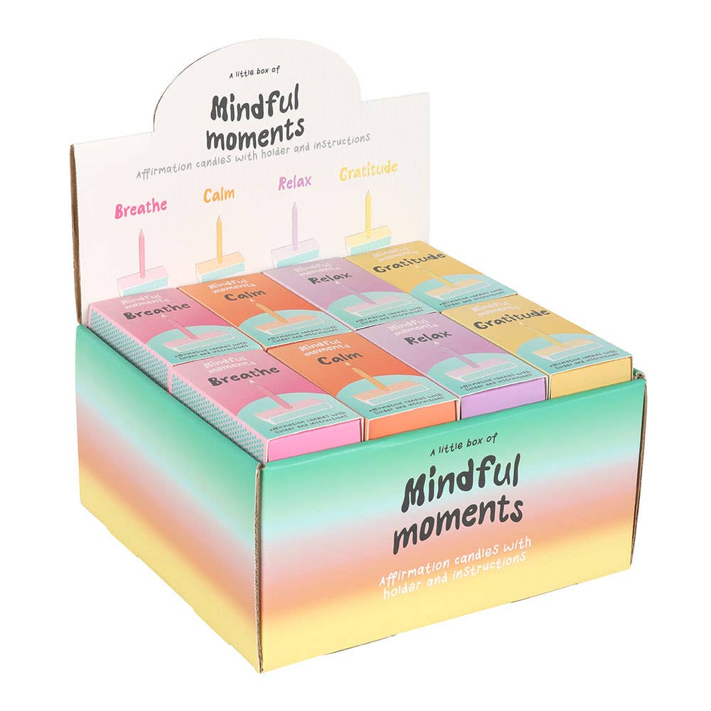 Affirmation Candles in a Box