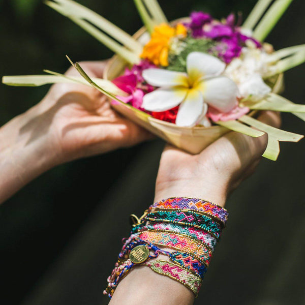 Bali Friendship Bracelet - Canyon Mist