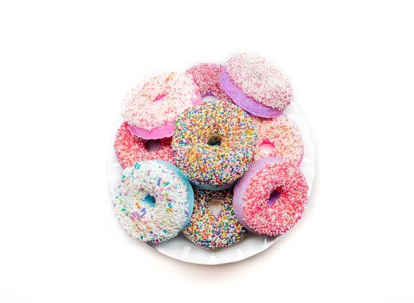 Birthday Cake Donut Bath Bomb