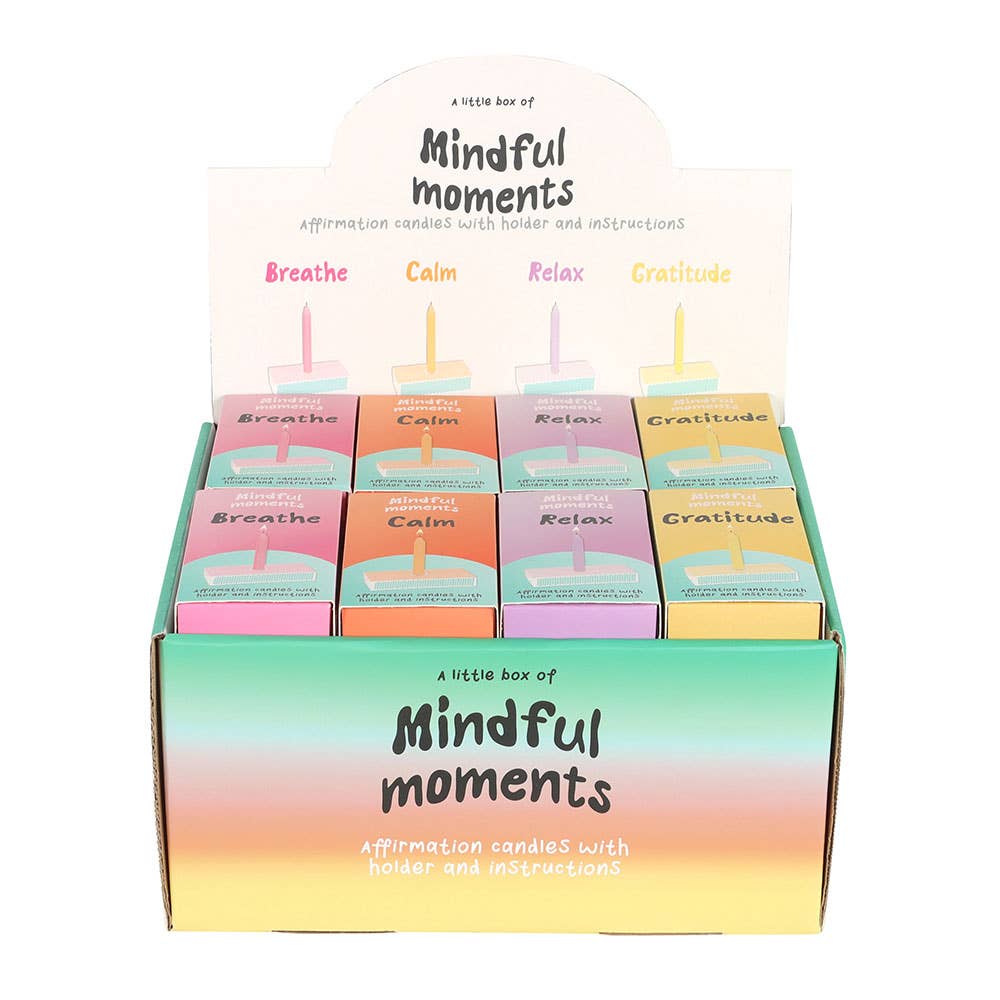 Affirmation Candles in a Box