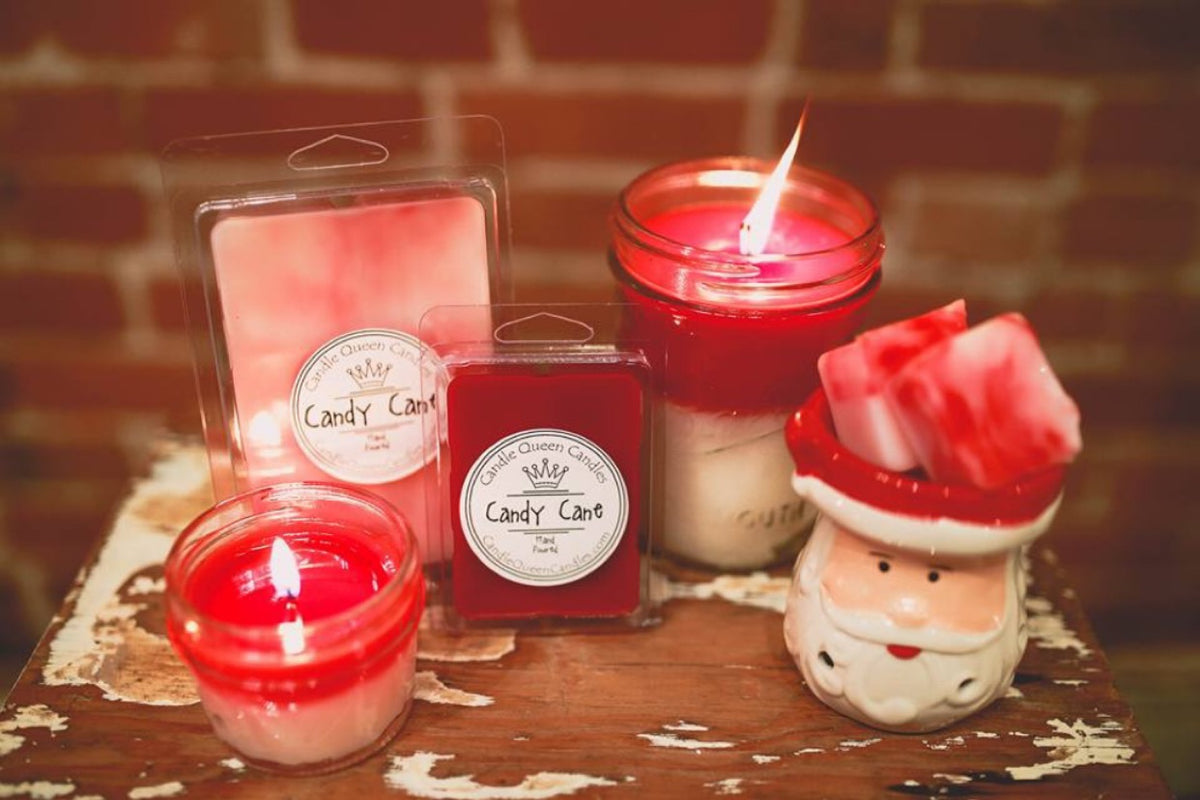 Candy Cane Candle Collection