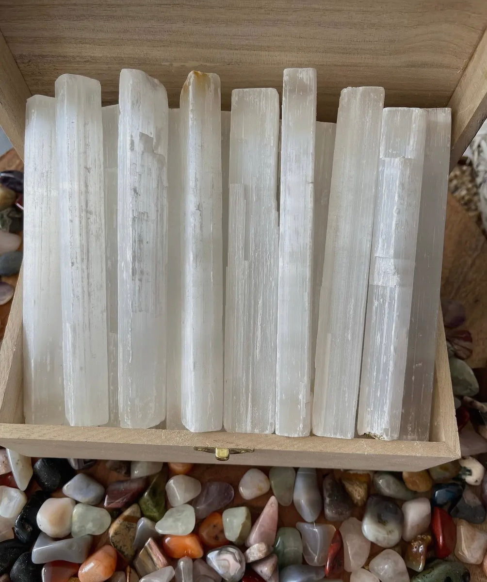 Selenite Wands