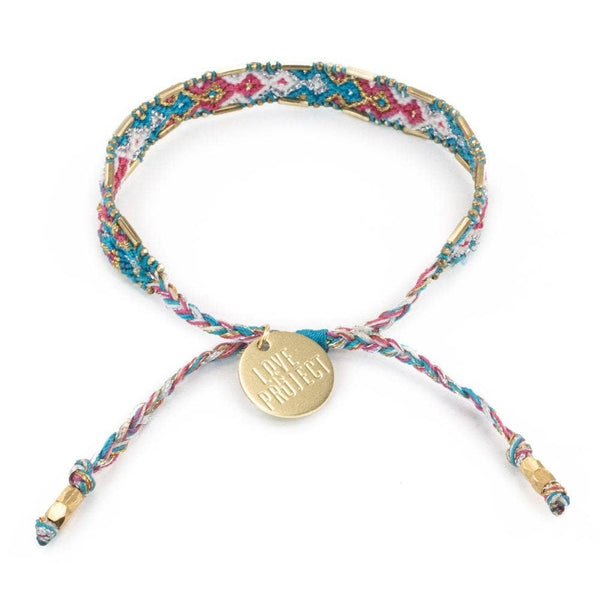 Bali Metallic Friendship Bracelet - Halo Beam