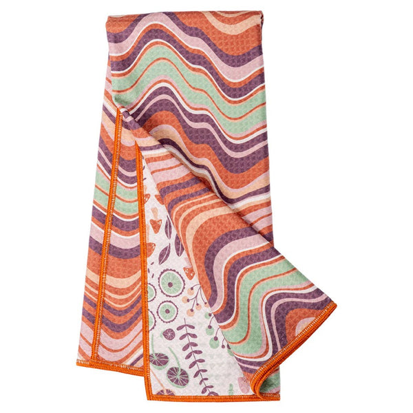 Anywhere Towel Reversible - HJ Fall Funghi: Neutral Multi